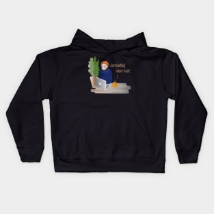 Coffee into code Kids Hoodie